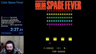 [VOD] Beating EVERY Nintendo Game - Color Space Fever (Game #5) screenshot 5