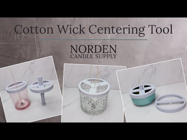 How To Use the Cotton Wick Centering Tool 