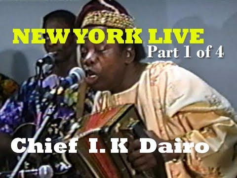 Chief IK Dairos New York Live Show Part 1 of 4
