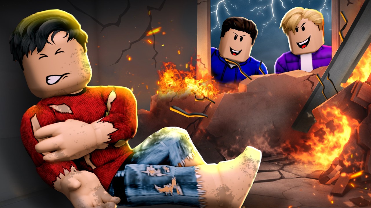 His FRIENDS Left Him For DEAD! (A Roblox Movie)