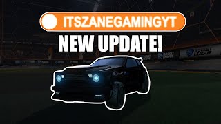 ROCKET LEAGUE'S NEW UPDATE IS INSANE!!! (Boost Nameplates)