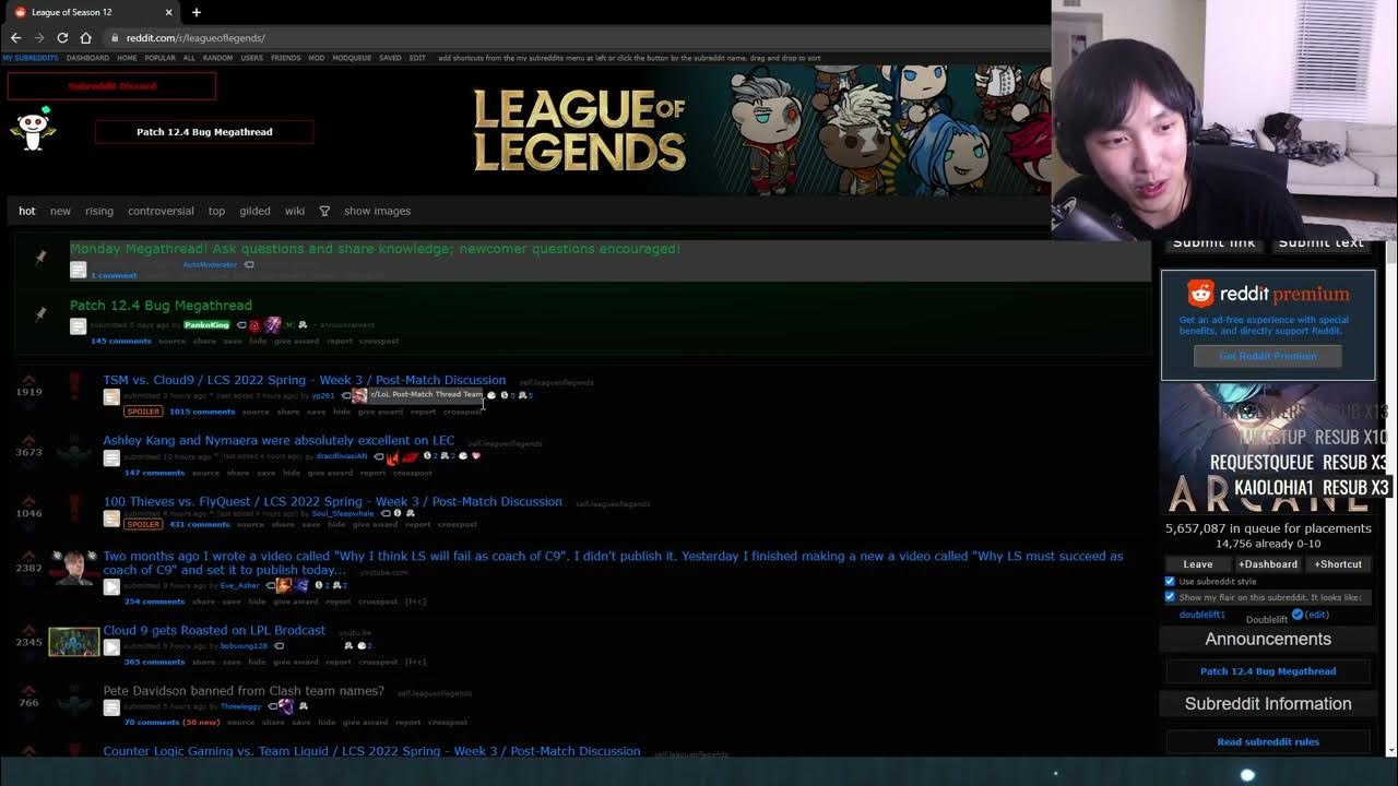 DOUBLELIFT´S OPINION ON THE C9 FUDGE INTERVIEW 😅 !?! YouTube