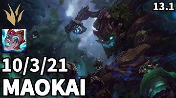 Maokai Jungle vs Kindred - EUW Grandmaster | Patch 13.1