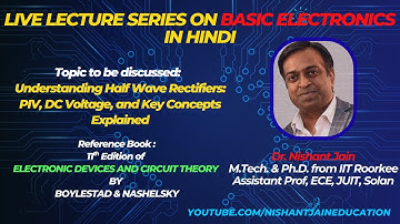Understanding Half Wave Rectifiers: PIV, DC Voltage, and Key Concepts Explained