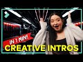 How to create creative intros with filmoras templates in 1 minute  editing tips