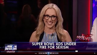 02-09-16 Kat Timpf on Red Eye - Sexist Super Bowl Ads