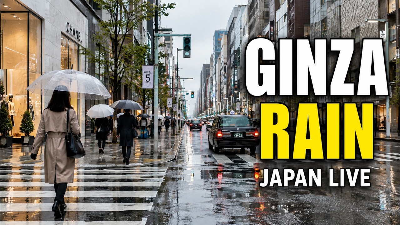Japan Live Ginza Rain