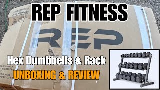 Rep Fitness Hex Dumbbells / Unboxing & Review