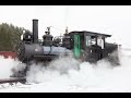 Firing up and running two foot gauge steam locomotives  wiscasset waterville  farmington railroad