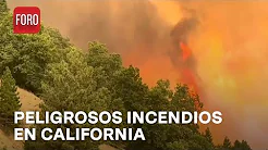 Tres incendios cerca de Los Ángeles, California - Las Noticias thumbnail