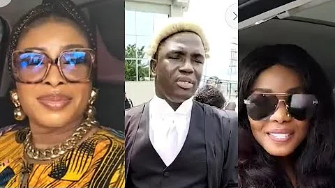 FINALLY IYABO OJO AND LIZZY ANJORIN ,MAKE A PEACE IN COURT AS THEY  SETTLED THEIR SWAGGER