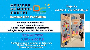 Webinar Sembang Santai : PAK21 vs SKPMg2