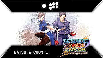 Tatsunoko vs. Capcom: Batsu and Chun-Li Arcade Playthrough