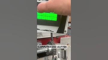 Automated gutter machine