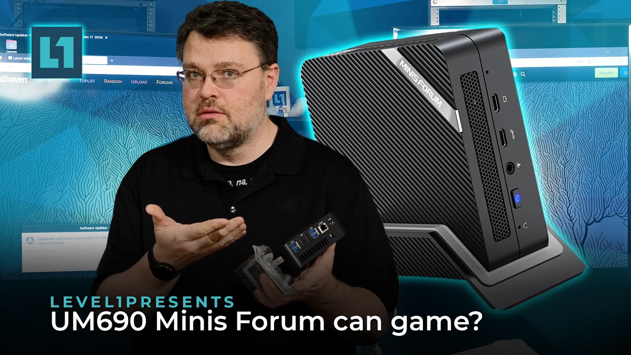 Minis Forum UM590 Review - Ryzen 9 5900HX Power In A Tiny PC - YouTube