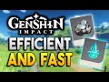 【Genshin Impact】Fast and Efficient Route/Path to mine Minerals! - More than 70 Crystal per run!