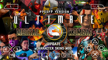 Update ULTIMATE MORTAL KOMBAT 3 PPSSPP Android Offline Mod Mortal Kombat Unchained | RAIN Gameplay