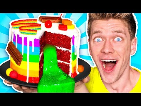 mystery-wheel-of-food-challenge!-*slime-cake*-learn-how-to-make-diy-sour-switch-up-oobleck-food