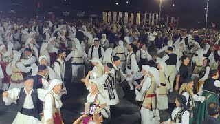 1ο Αντάμωμα Πολιτιστικών και Χορευτικών Συλλόγων στον Μώλο Καμένων Βούρλων.
