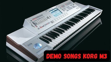 KORG M3 DEMO SONGS by TIAGO MALLEN  #korgm3