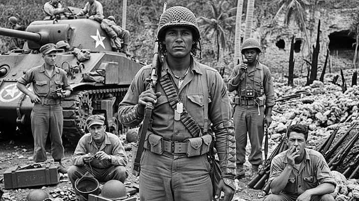 The Apache Sniper Who Fought at Peleliu Using a Trick No Manual Ever Taught (1944)