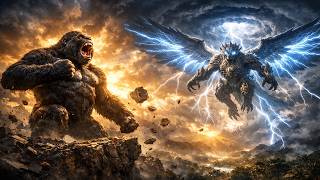 Epic King Kong vs Sky Titan Battle – Ultimate Jungle Showdown 4K Cinematic screenshot 3