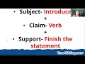 Understanding Thesis Statements