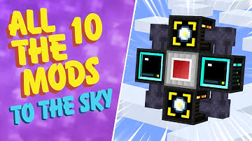 All The Mods 10 To The Sky EP17 SFM Automation for Hostile Neural Networks (Super Factory Manager)