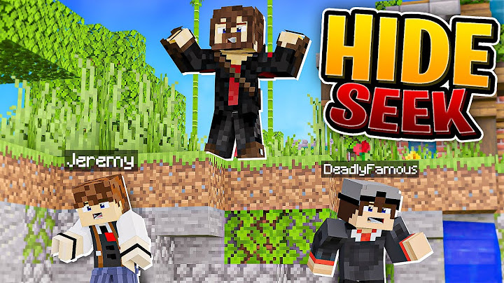 Verstoppertje met de Makkers in Minecraft