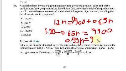 problem solving q65 حل المسائل جيمات   #gmat official guide 2022