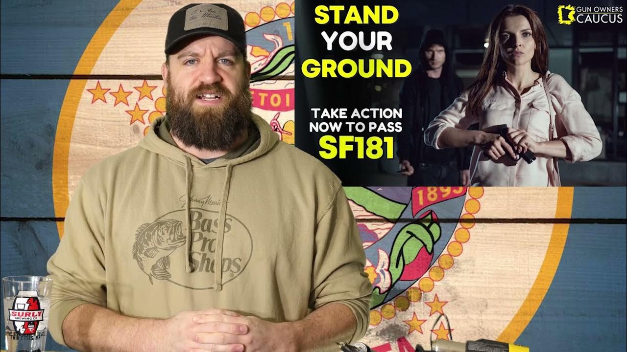 Minnesota Stand Your Ground Bill Introduced SF181 YouTube