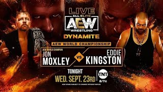 Jon Moxley vs Eddie Kingston | AEW Title | AEW Dynamite