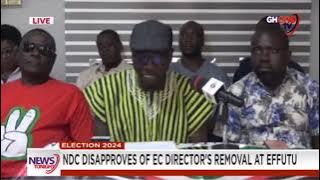 NDC Smells Rate in Effutu EC Director Removal