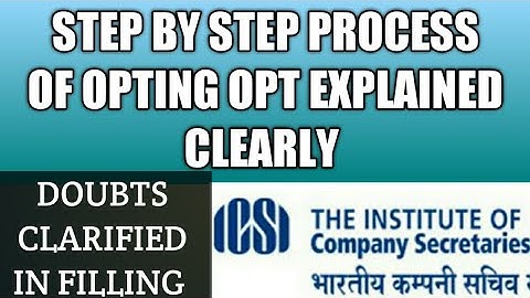 CS OPT OUT FORM FILLING PROCEDURE STEP BY STEP EXPLAINED