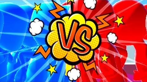 Count master: Crowd Runners 3D. Blue vs. Red