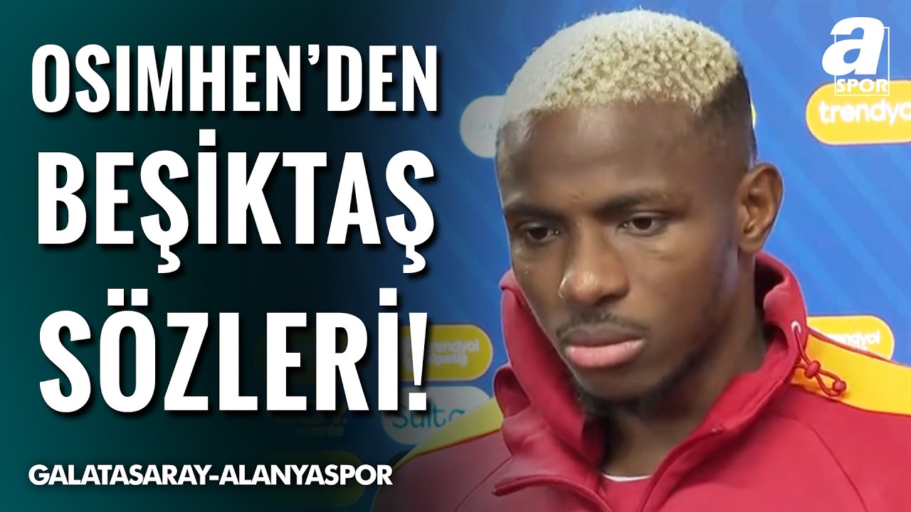 Victor Osimhen'den Canlı Yayında Flaş Beşiktaş Sözleri! İşte O Açıklaması!