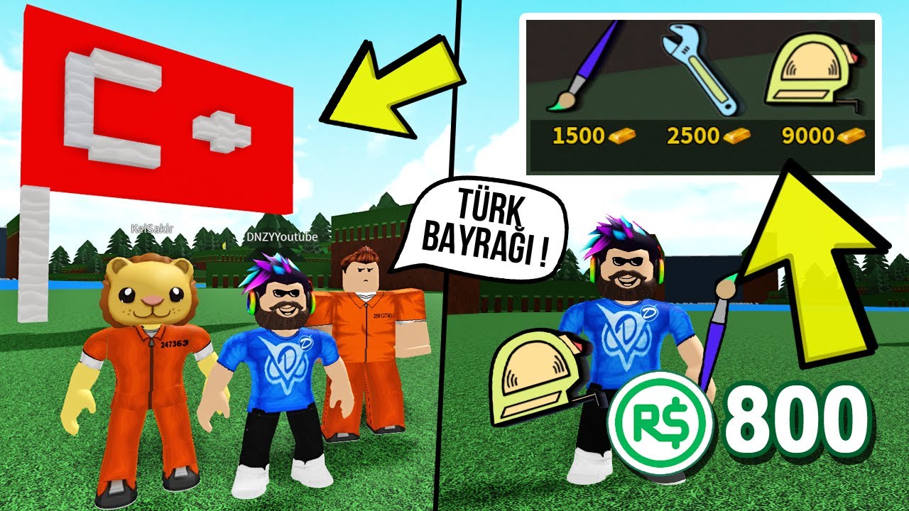 800 Robux En Iyi Esyalar Ve Turk Bayragi Gemisi Build A Boat Roblox Turkce - 9000 tane farkli oyun roblox