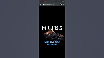 Finally MIUI 12.5 BETA VERSION WITH ANDROID 11 RELEASED FOR TESTING 🔥🔥🔥