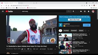 1v1 Basketball vs Spam Dribbler Most Hated Tik Toker Gio Wise!   YouTube   Google Chrome 2021 05 31