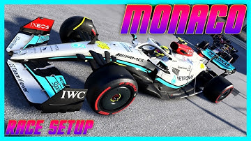 F1 22 Monaco Race Setup