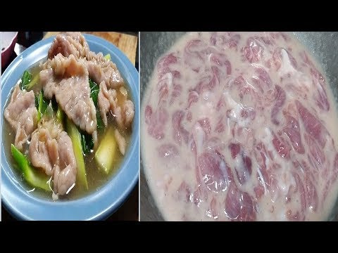 วิธีทำราดหน้าหมูหมัก พร้อมวิธีหมักหมูราดหน้า สูตร100 ปี หมูนุ่มละมุนลิ้นละลายในปาก