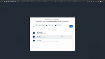How to send a group message
