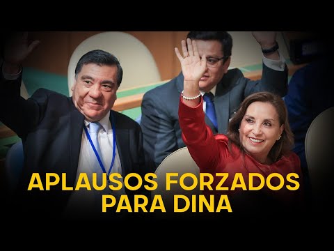 Dina Boluarte recibe aplausos forzados en la ONU, dice que Perú está en paz pero le gritan "asesina"