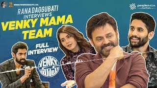 Rana Daggubati Full Interview with Venky Mama Team | Venkatesh | Naga Chaitanya | Payal | Raashi