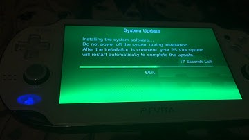 PS Vita: Updating to the new Firmware 3.18