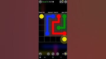 How To Solve Flow Free Classic Pack Level 6 5x5 Board Walk Through Solution Walkthrough