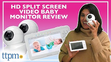 HD Split Screen Video Baby Monitor HD S2 from Babysense Review!