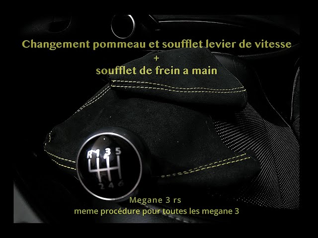 Tuto] changement soufflet + pommeau sur Renault Megane 3 rs 