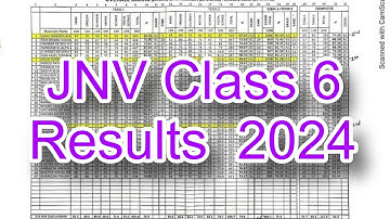 Jnv Result  2023 Class 6 // How to Check  Jnv Result  2024 // Navodaya  Result // EduNavodaya  Arpit