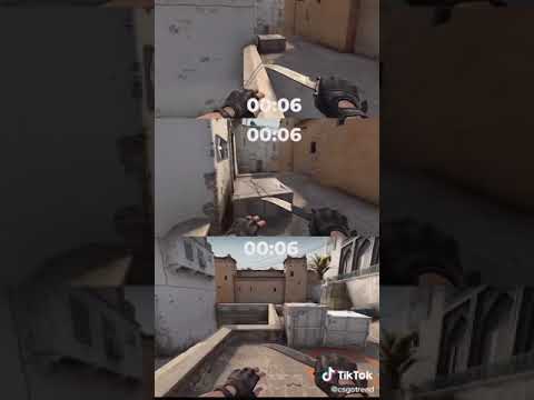 Как быстрее всего попасть на шорт Dust 2 в CS:GO #shorts
